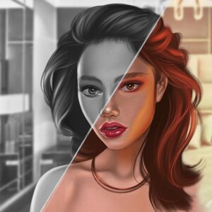 Digital иллюстрация в стиле реализм  